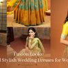 Fusion Looks: Modern and Stylish Wedding Dresses for Women Guests