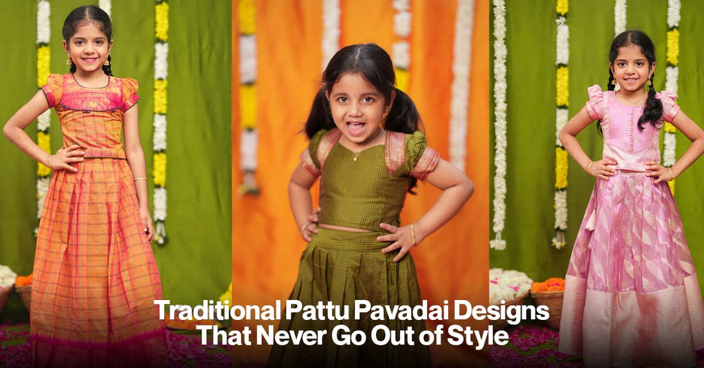 Traditional Pattu Pavadai Designs That Never Go Out of Style