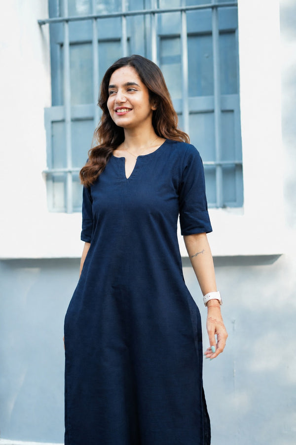 Suji Navy Blue Co - Ords ( Set of 2 )