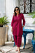 Malina Maroon Co - Ords ( Set of 2)