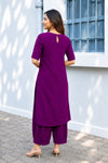 Suji Violet Co-ords (Set of 2)