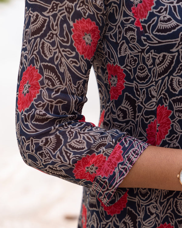 Red Floral Vine Dress (PR)