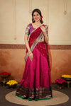 Navya Magenta Halfsaree (Set of 3)
