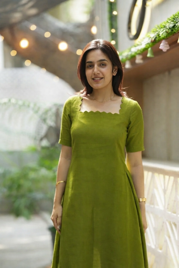 Aarna Green Kurta Set (Set of 2)