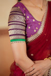 Navya Magenta Halfsaree (Set of 3)