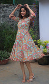 GRG - Myra Aqua Paisley Dress - S only