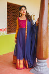 Inbha Blue with Magenta Mom & Me