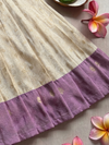 Bindu Ivory with Lilac Frock Mini