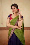 Nithila Violet Halfsaree (Set of 3)