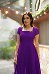 Aarna Violet Kurta Set (Set of 2)