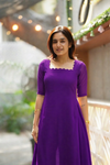 Aarna Violet Kurta Set (Set of 2)