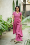Nandhitha Pink Kurta Set ( Set of 2)