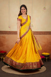 Rithanya Yellow Halfsaree (Set of 3)