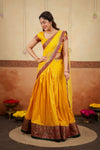 Rithanya Yellow Halfsaree (Set of 3)