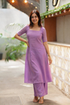 Aarna Lilac Kurta Set (Set of 2)