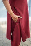 Suji Maroon Co - Ords ( Set of 2 )