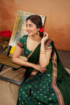 Shravya Green Halfsaree (Set of 3)