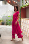 Aarna Rani Pink Kurta Set (Set of 2)