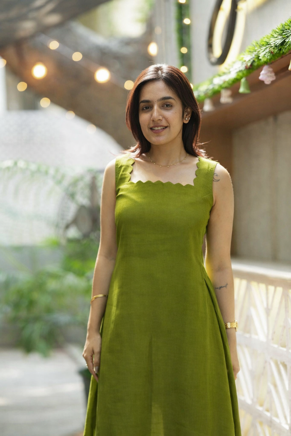 Aarna Green Kurta Set (Set of 2)