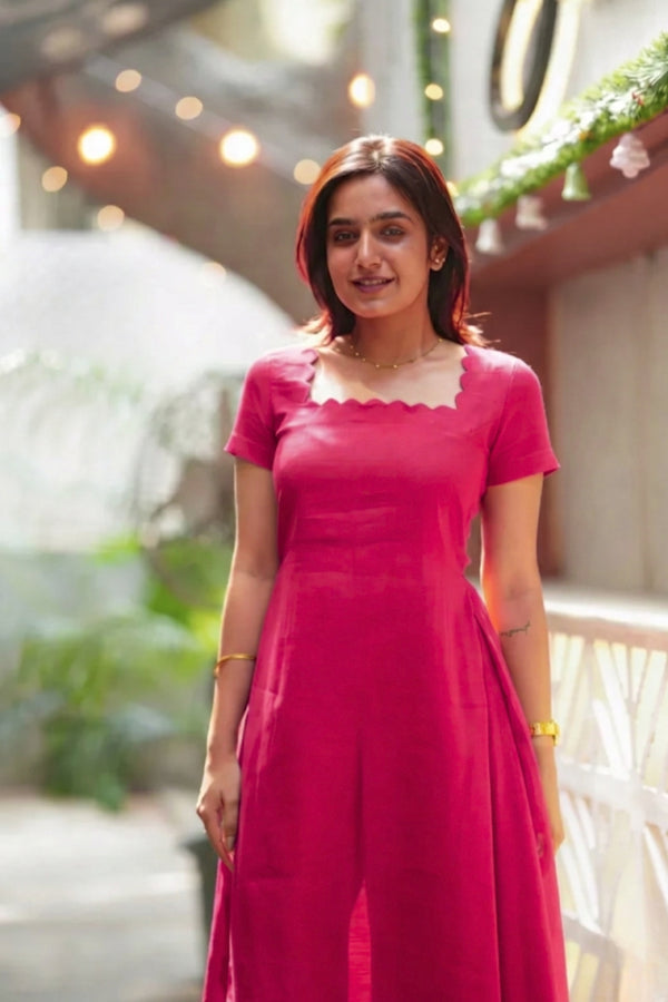 Aarna Rani Pink Kurta Set (Set of 2)