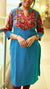 IMD - Shanvika Teal Cotton Kurti