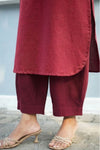 Suji Maroon Co - Ords ( Set of 2 )
