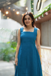 Aarna Teal Kurta Set (Set of 2)