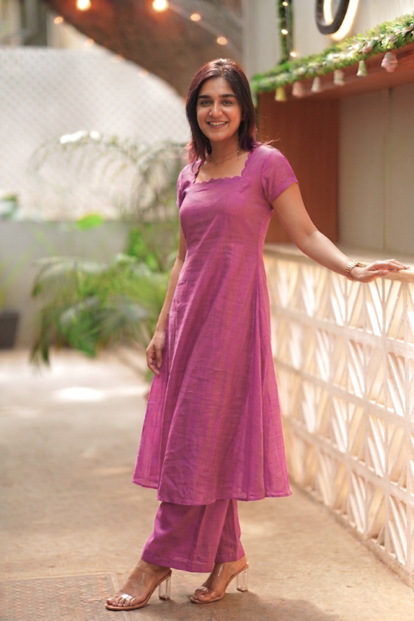 Aarna Pink Kurta Set (Set of 2)