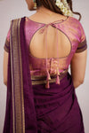 Tanisha Pink Halfsaree (Set of 3)