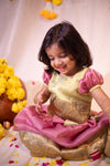 IMD - Nidhi Pink with Green Mini