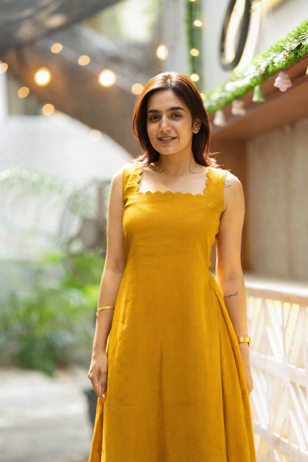 Aarna Yellow Kurta Set (Set of 2)