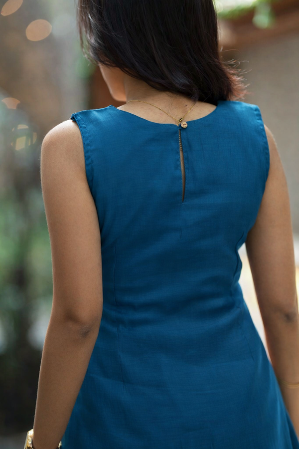 Aarna Teal Kurta Set (Set of 2)