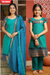 Madhuri Blue Kurti Mom & Me