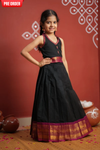 Tamizh Black Lehenga Mini (Set of 2)