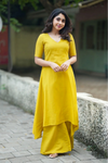 Nandhitha Yellow Kurta Set