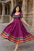 Charvi Magenta Narayanpet Dress