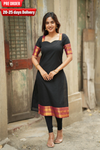 Black Kurti Set for Women (Set of 2)