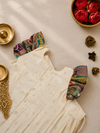 Yara Ivory with Multicolor Lehenga Mini