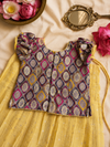 Rithu Gold with Violet Lehenga Mini