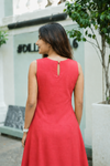 Oviya Coral Red Co - Ords ( Set of 2 )