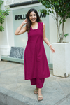 Oviya Deep Magenta Co - Ords ( Set of 2 )