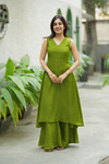 Nandhitha Green Kurta Set ( Set of 2)