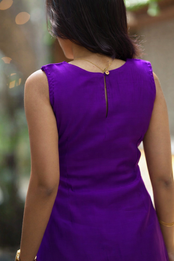 Aarna Violet Kurta Set (Set of 2)