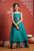 Madhuri Blue Lehenga Mini (Set of 2)