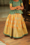 Mandana Teal Lehenga Mini (Set of 2)
