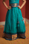 Madhuri Blue Lehenga Mini (Set of 2)