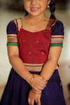 Nithila Violet Lehenga Mini (Set of 2)