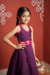 Tamizh Violet Lehenga Mini (Set of 2)