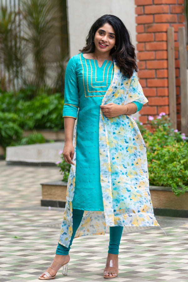 GRG - Niharika Teal (Top only)