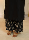 Daisy Black Kurti Set